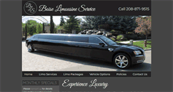 Desktop Screenshot of boiselimoservice.com